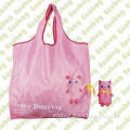 Big Polyester Tote Bag, Eco-friendly and Reusable, Comes in Pink